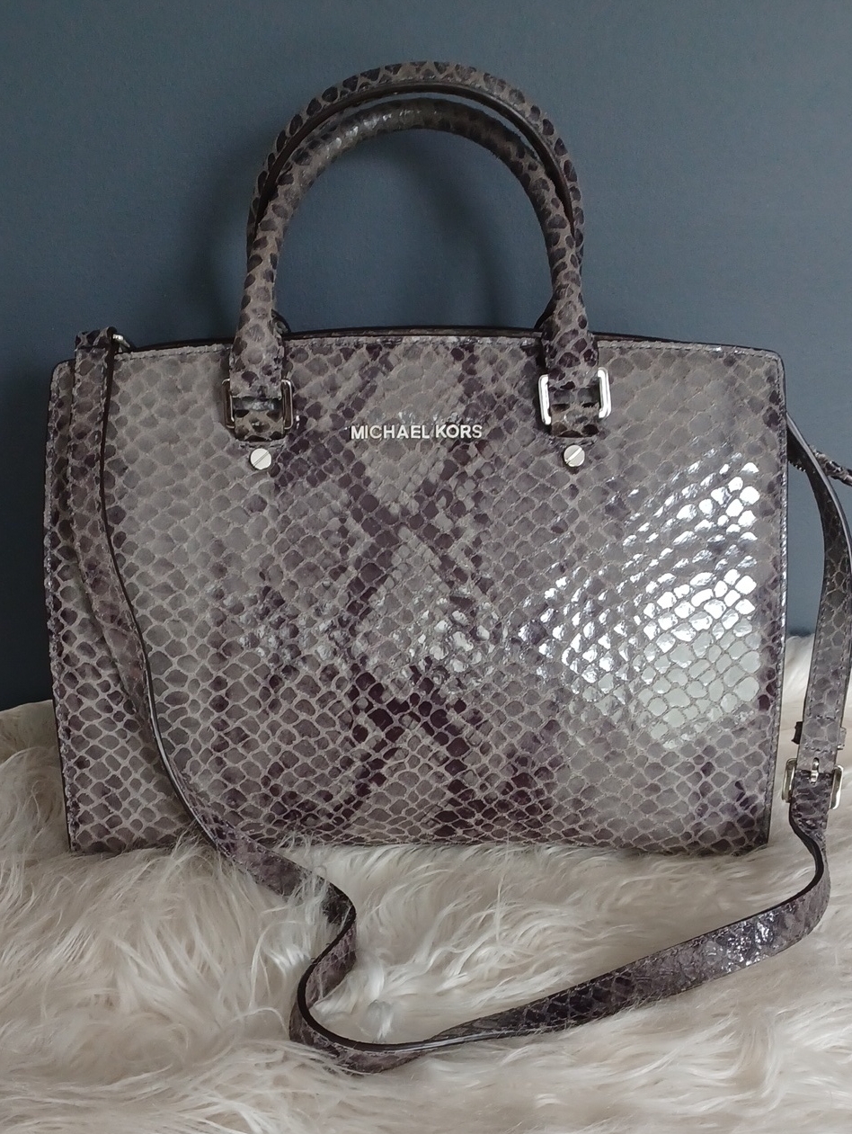 Michael Kors Snake Satchel